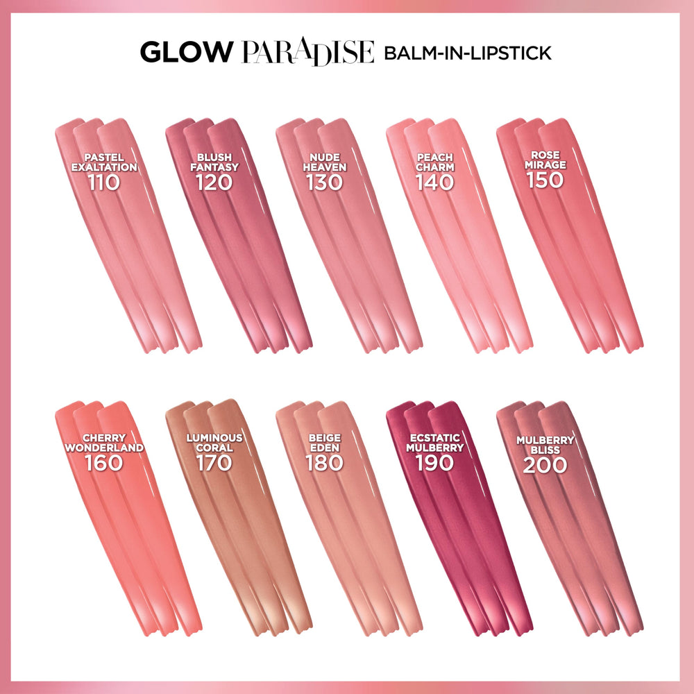 Diez tonos luminosos disponibles para labios