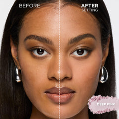 L'Oréal Paris Blur-fection polvos sueltos brindan brillo suave y acabado luminoso.