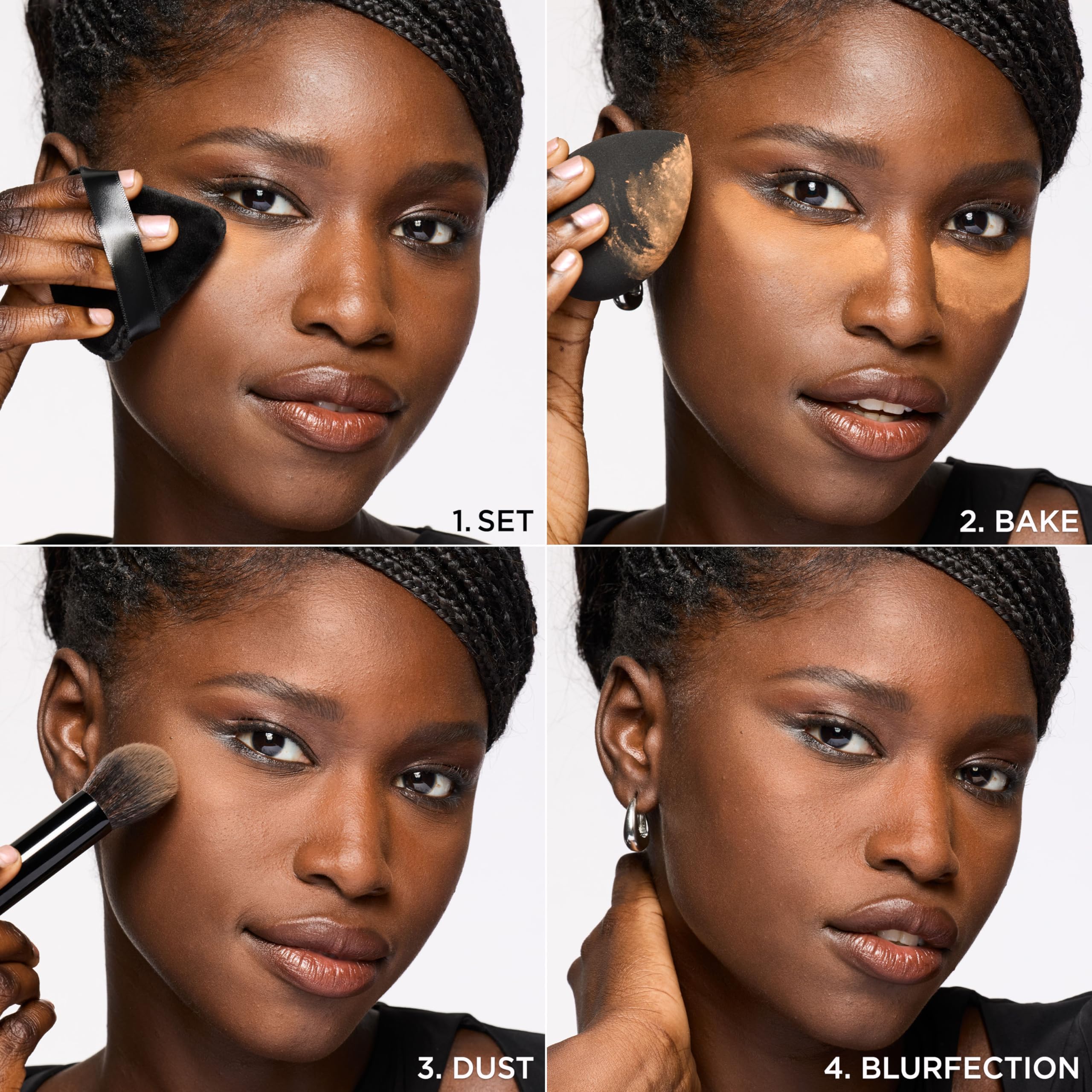 L'Oréal Paris Blur-fection libre de talco para piel sensible.