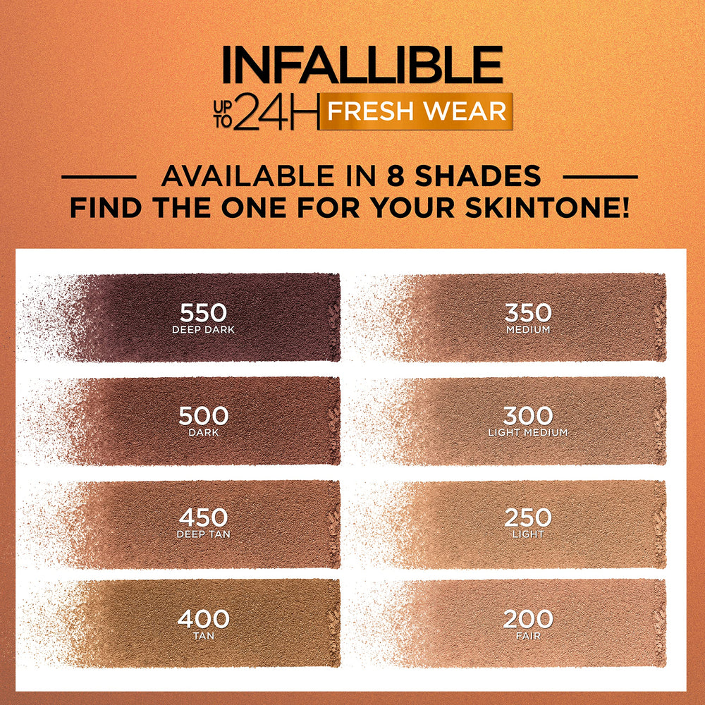 L'Oréal Paris Infallible Bronceador, aplicación precisa para un bronceado natural.