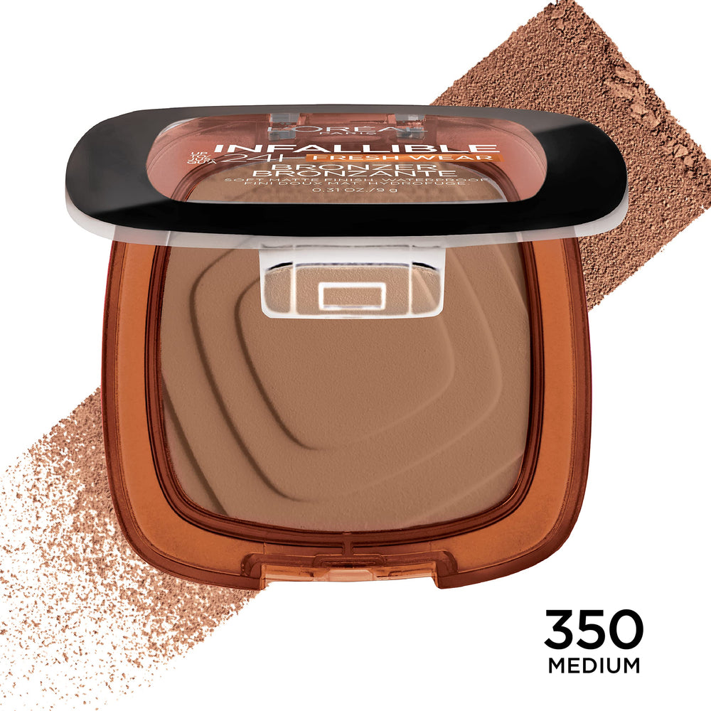 L'Oréal Paris Infallible bronceador mate suave sin transferencia en piel