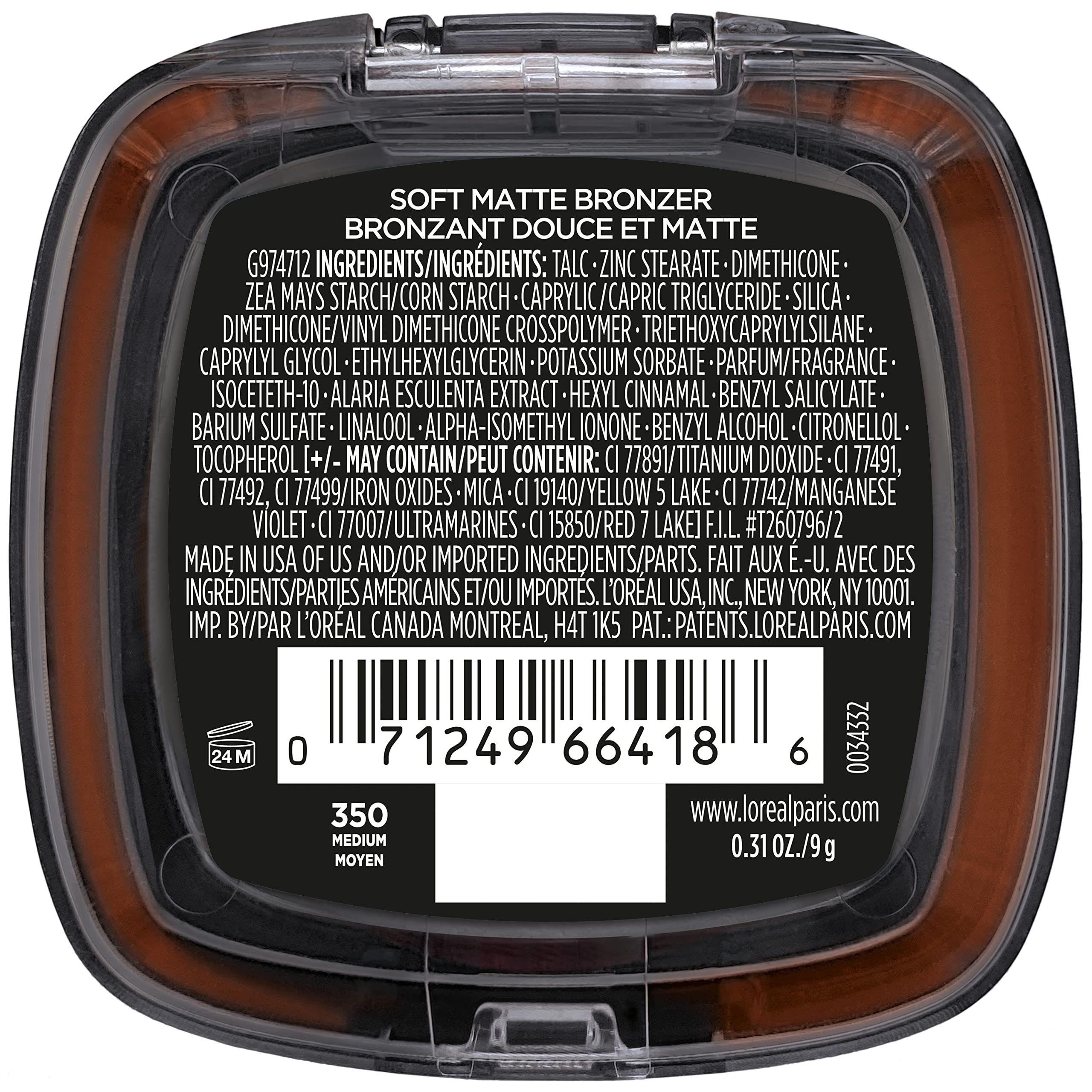 L'Oréal Paris Infallible bronceador mate suave aplicación precisa