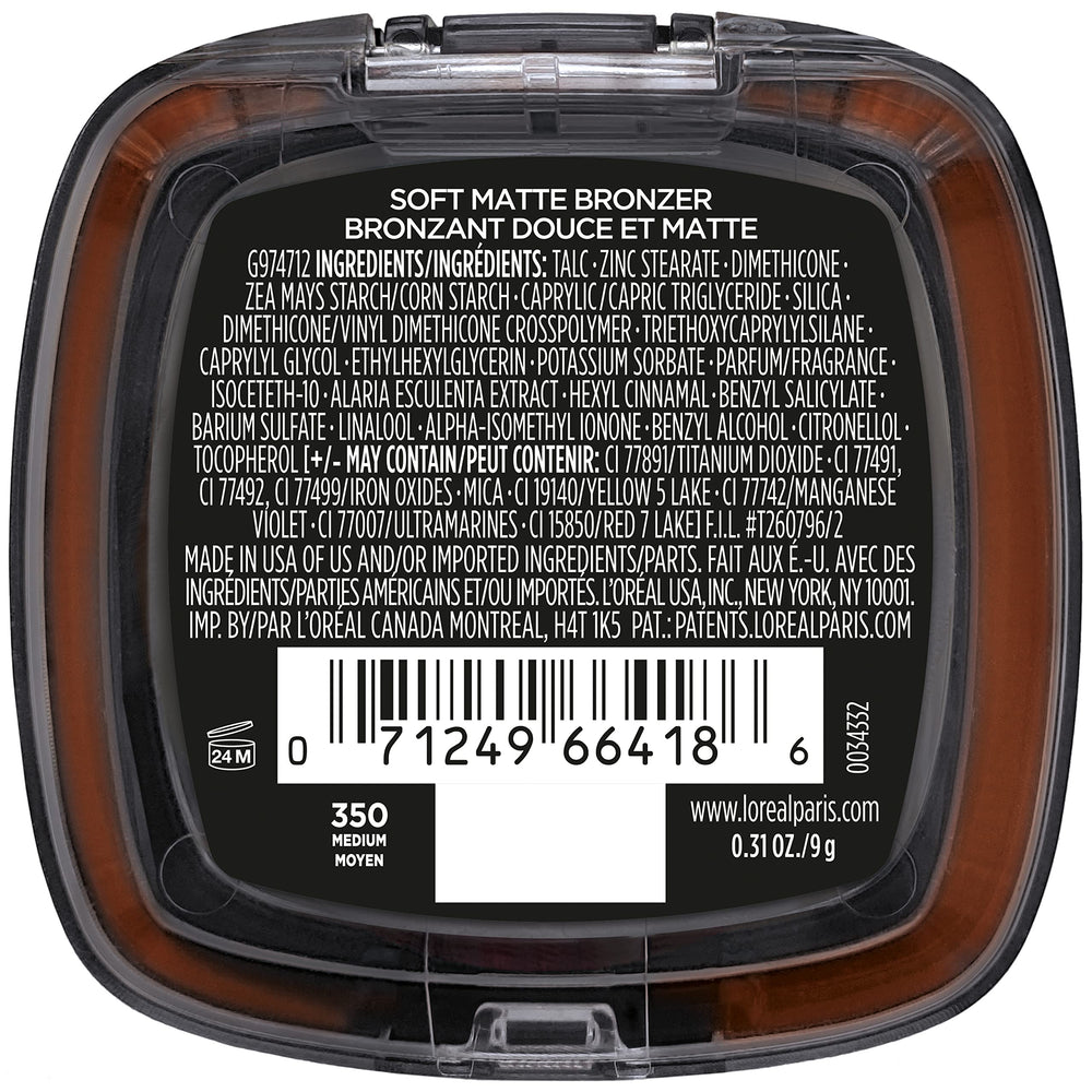 L'Oréal Paris Infallible bronceador mate suave aplicación precisa