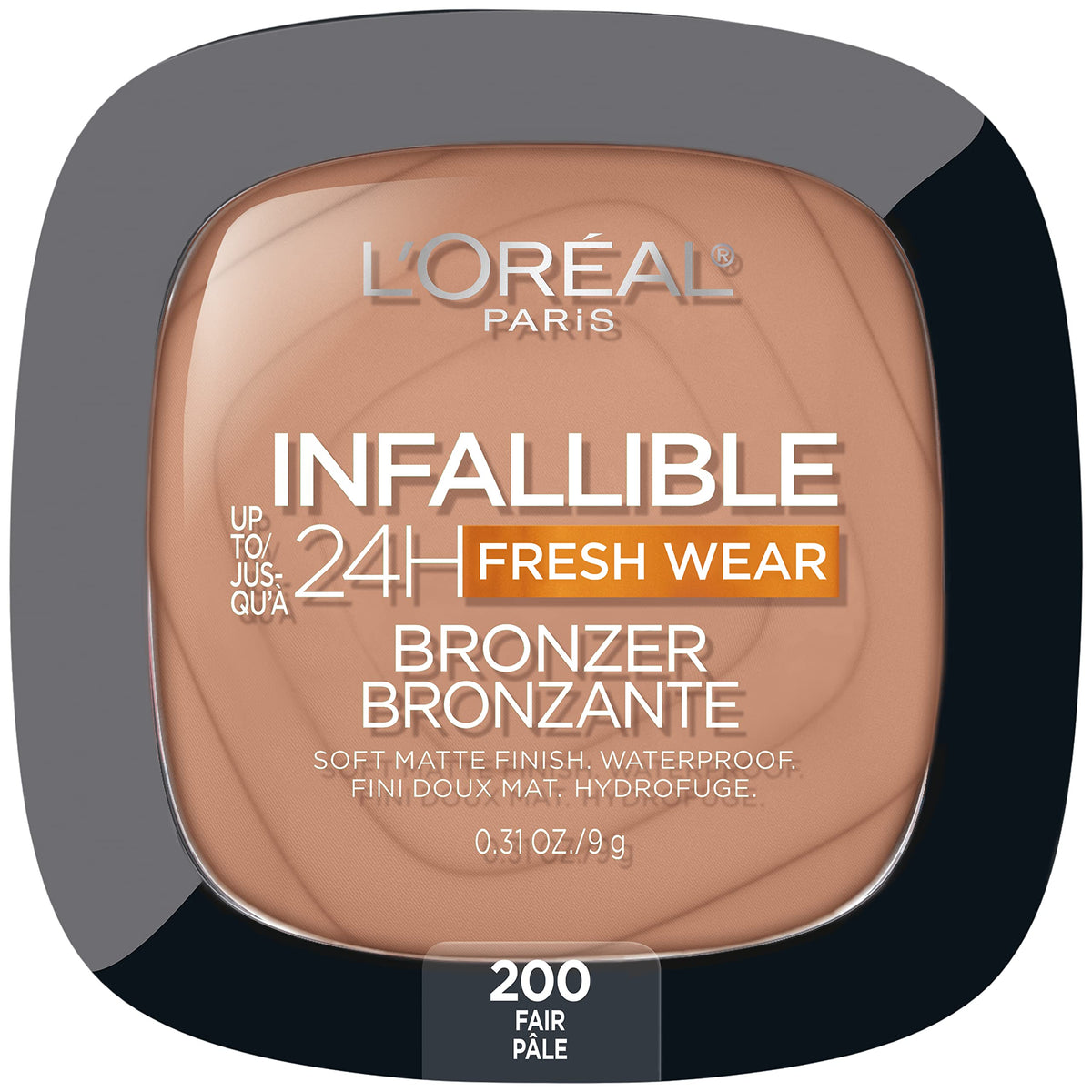 L'Oreal Paris Infallible bronceador textura mate suave para acabado ligero
