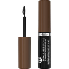 L'Oréal Paris Infallible Brow Mascara: aplicación suave para definición de cejas.