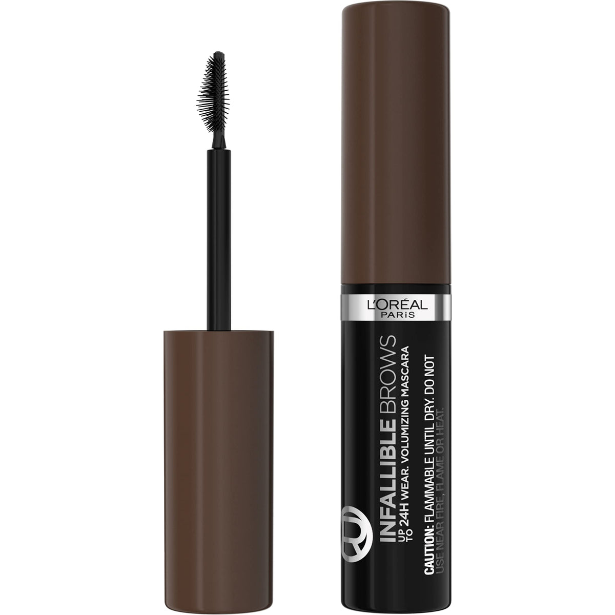 L'Oréal Paris Infallible: cejas con volumen gracias a la brocha tridimensional.