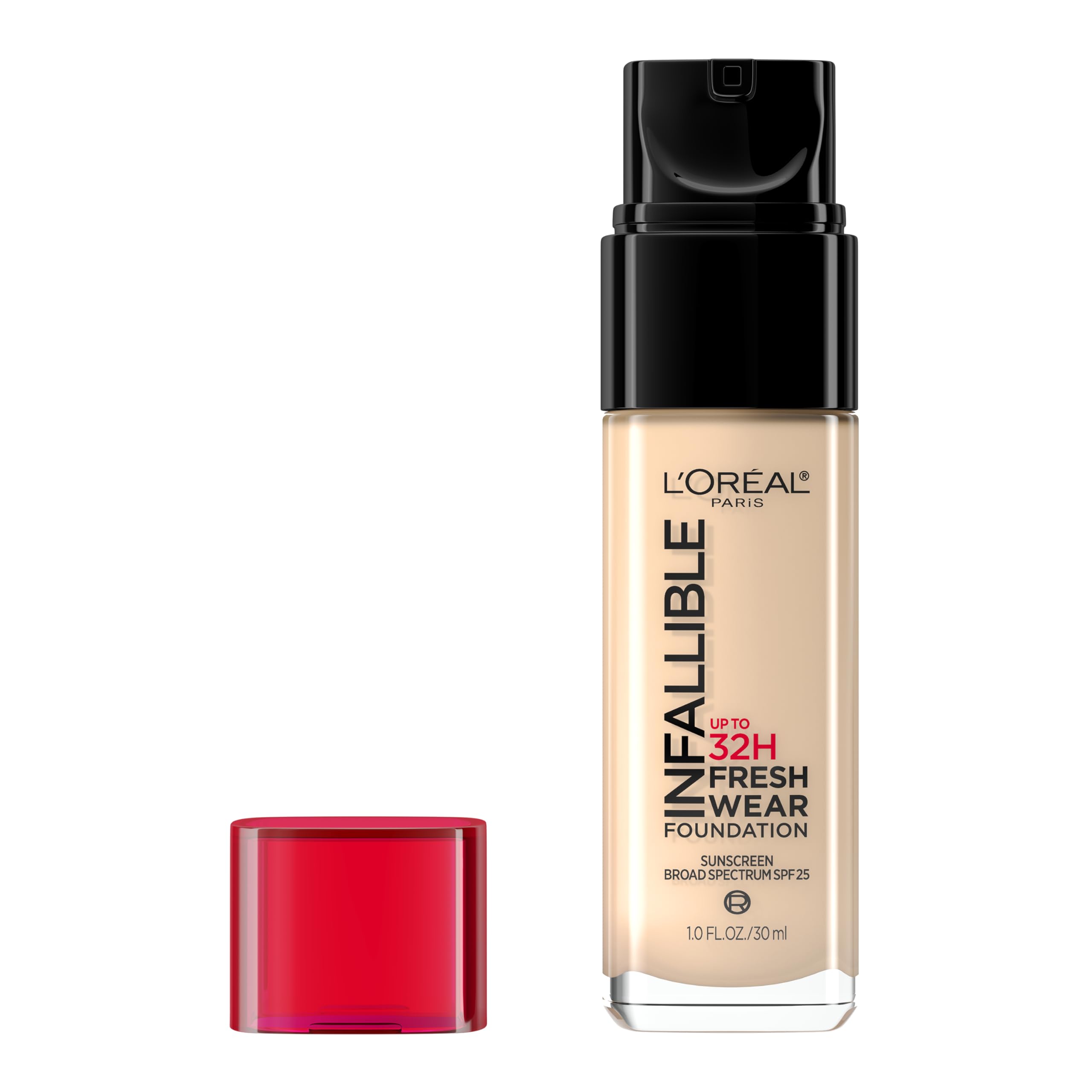 L’Oréal Paris Infallible: fondo ligero para aplicación suave y acabado natural.