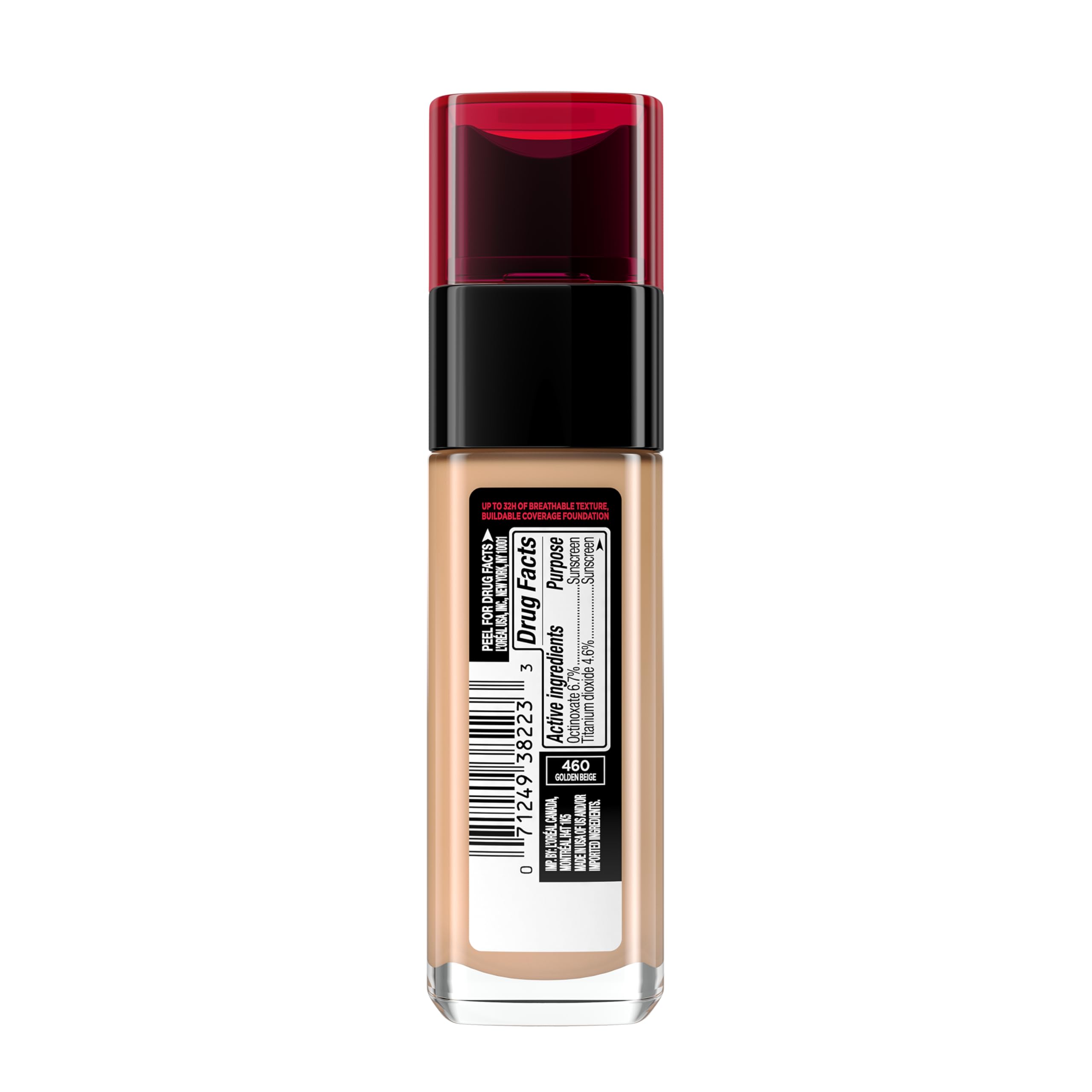 L'Oreal Paris Infallible Fresh Wear, durabilidad de 24 horas y resistencia al sudor