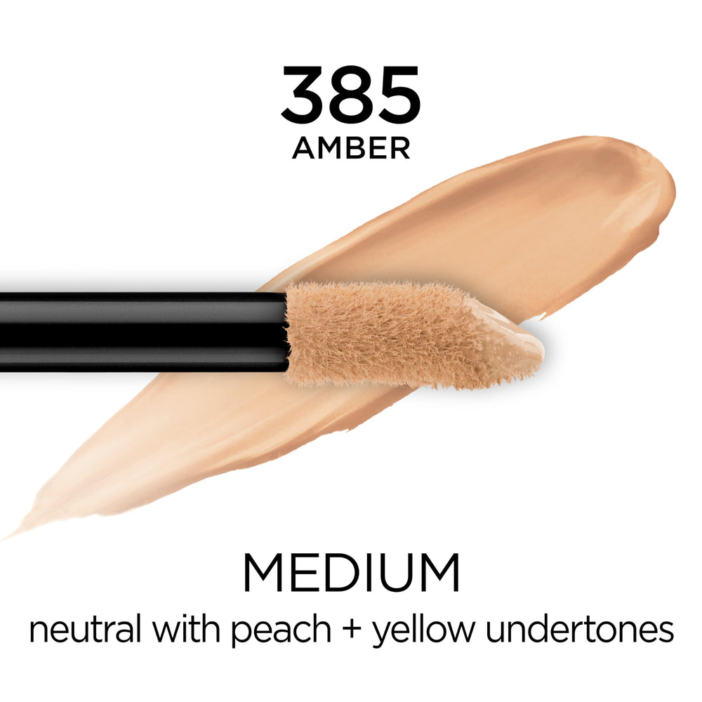 Corrector Infallible Full Wear con acabado mate para tono uniforme.