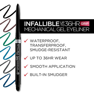L’Oréal Paris Infallible Grip: duración de hasta 36 horas.