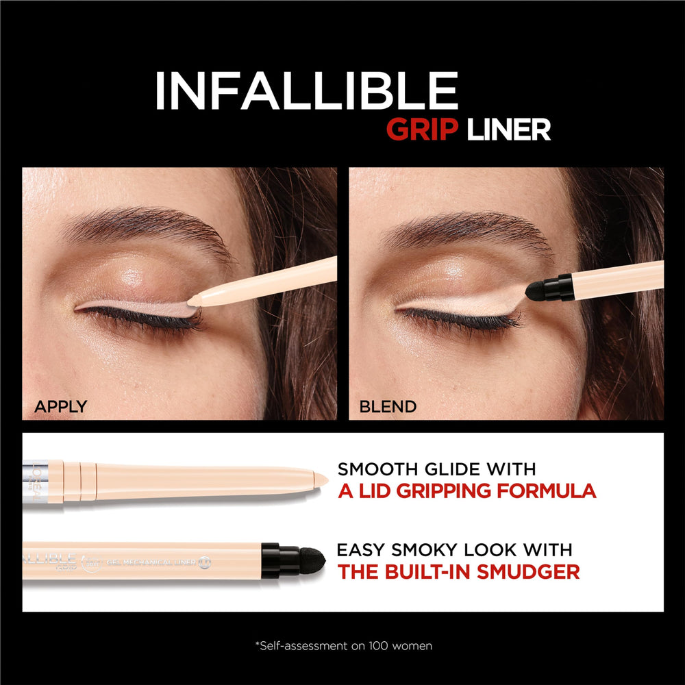 L’Oréal Paris Infallible Grip: tono Nude Brillante para looks neutros y sofisticados.