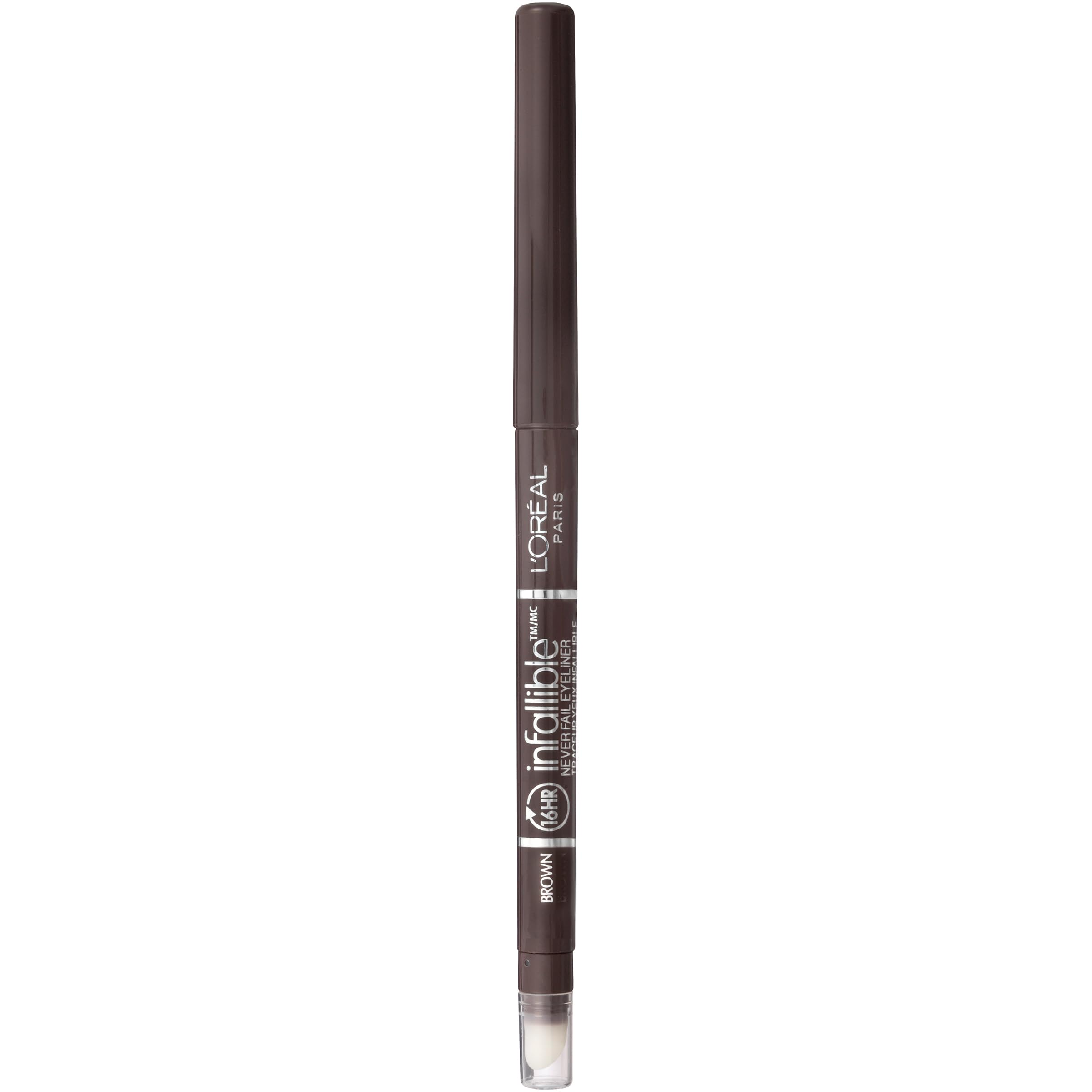 L'Oréal Paris Infallible Never Fail con sacapuntas integrado para uso diario