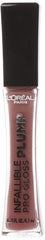 L'Oreal Paris Infallible Pro Gloss Plump con ácido hialurónico para labios suaves.