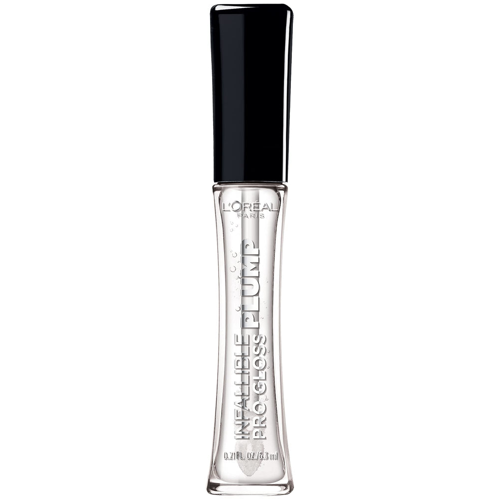 L'Oreal Paris Infallible Pro Gloss Plump brillos labiales con ácido hialurónico para volumen suave.