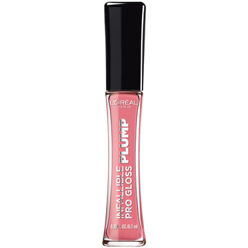 L'Oreal Paris Infallible Pro Gloss Plump con empaque compacto para retoques rápidos