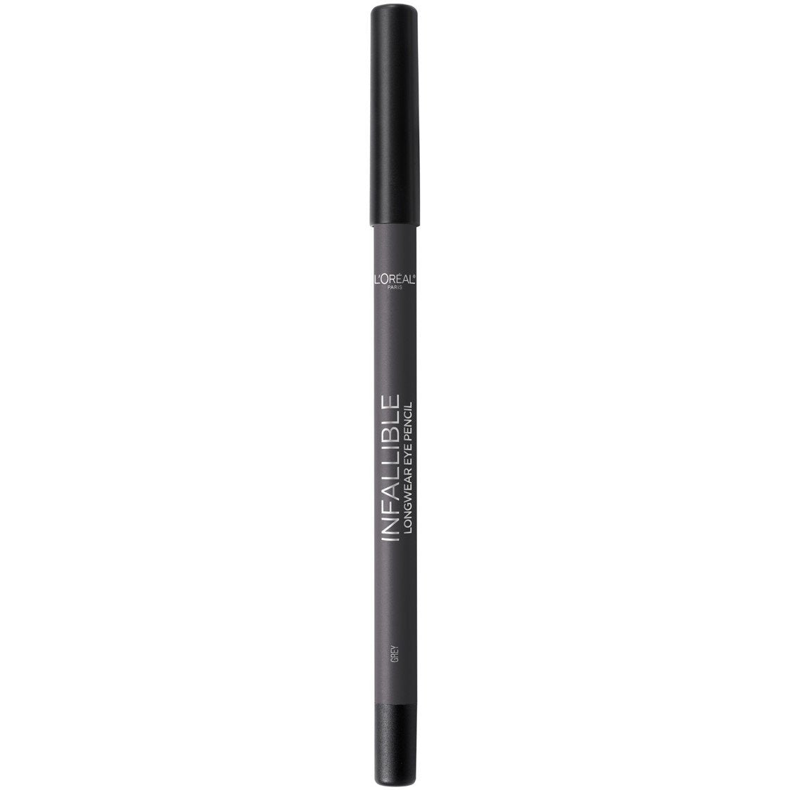 Delineador Gris suave de L'Oreal Infallible Pro-Last para acabado elegante.