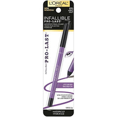 Delineador a prueba de agua de L’Oréal Paris para color duradero sin transferencias.