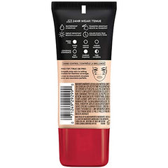 L’Oréal Paris Infallible Pro-Matte Foundation se aplica con dedos para un acabado suave.