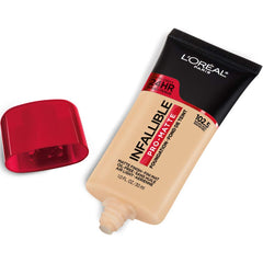 L'Oréal Paris Infallible Pro Matte Foundation, acabado semimate que mantiene la tez mate durante el día.