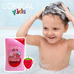 L’Oréal Paris Kids Extra Gentle 2en1 champú, espuma suave al aplicar, aroma agradable