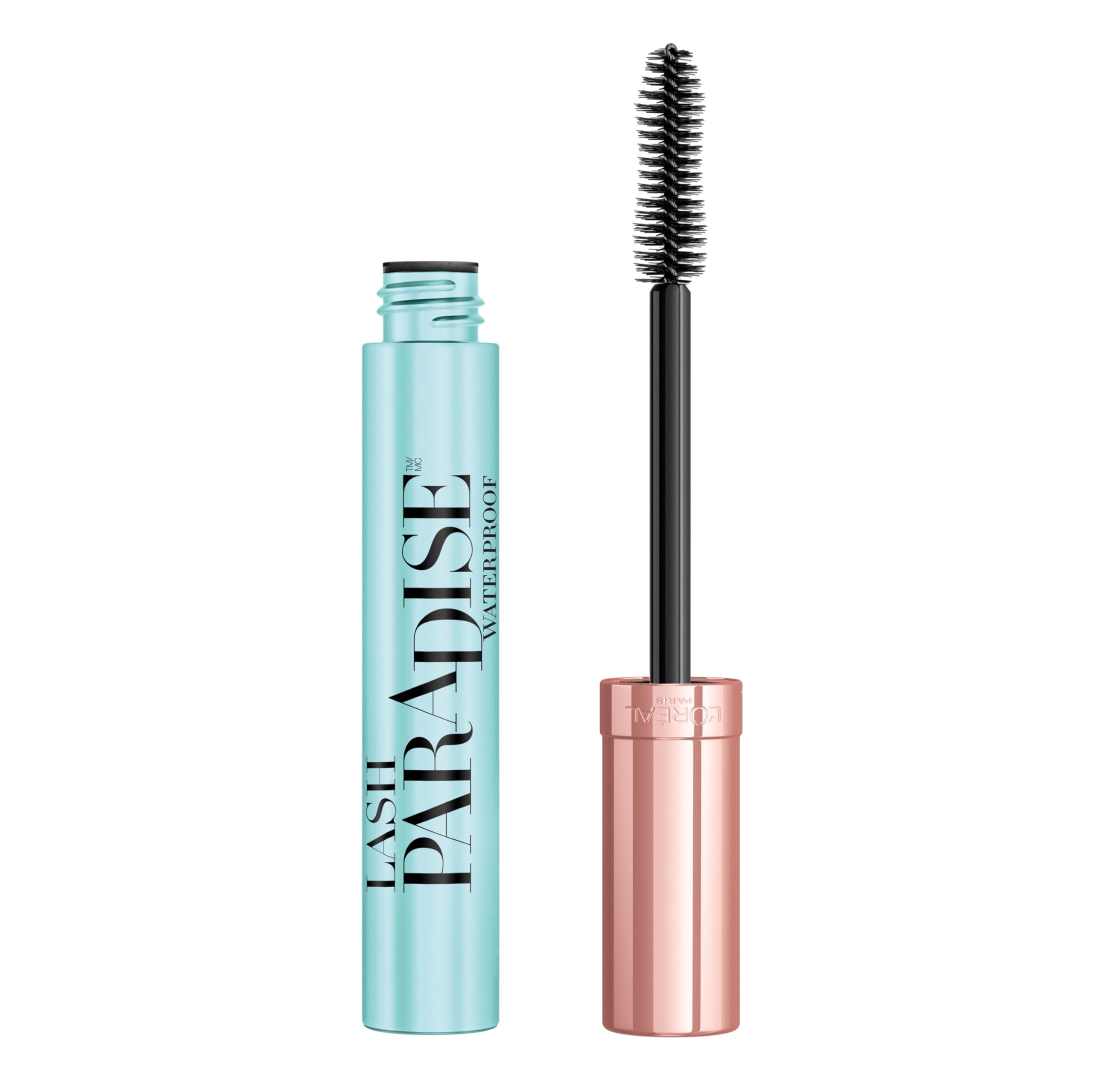 L'Oreal Paris Lash Paradise Mascara: cepillo ondulado para volumen impresionante.
