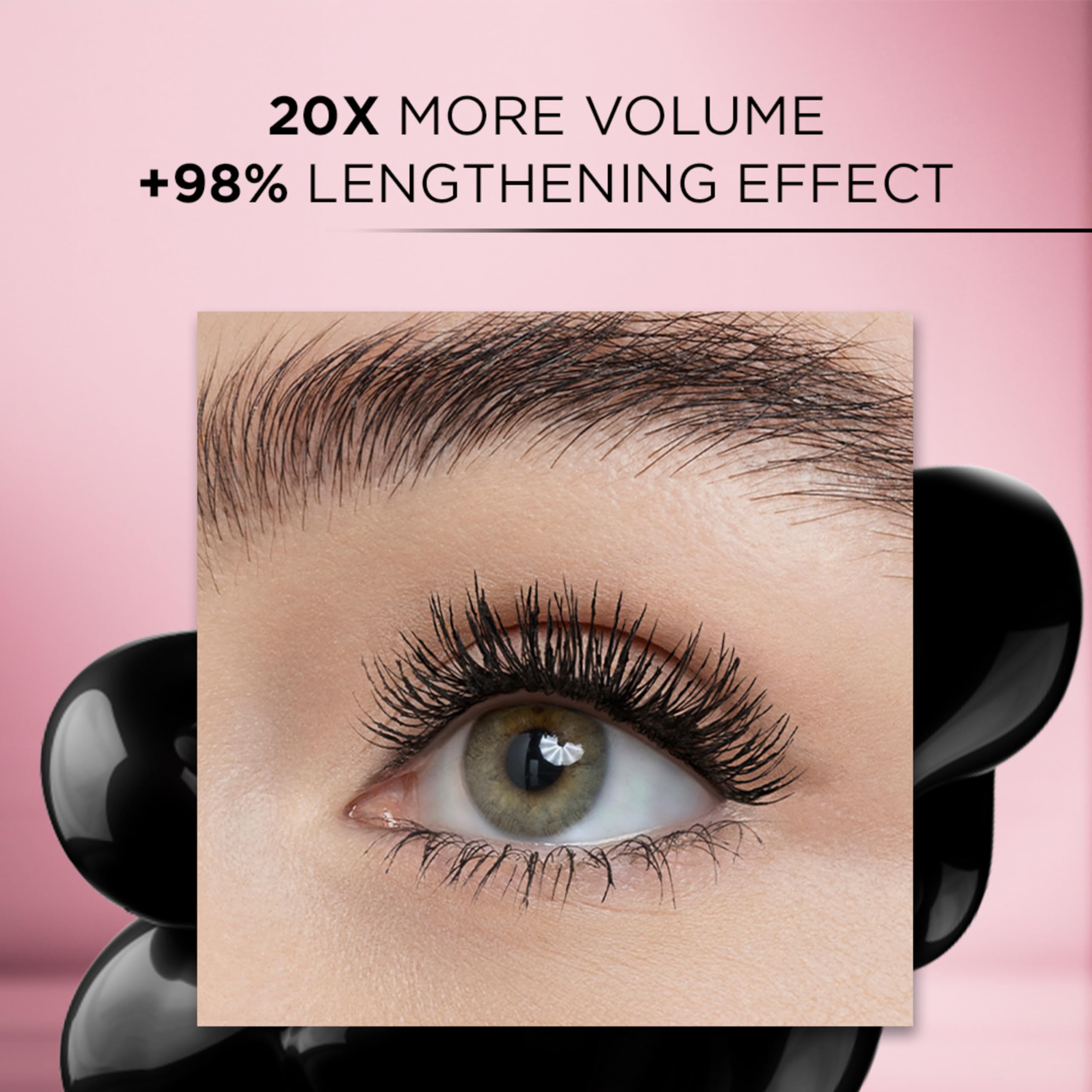 L'Oreal Paris Lash Paradise Mascara: longitud intensa para un look de ojos marcado.