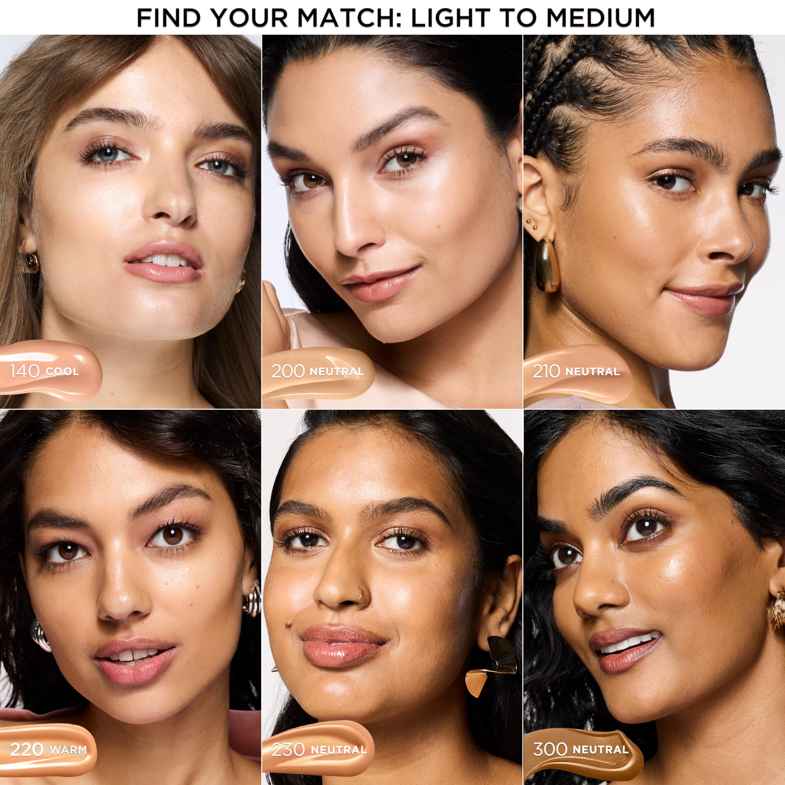 L’Oréal Paris Lumi Le Glow Cobertura ajustable permite construir el resultado deseado.