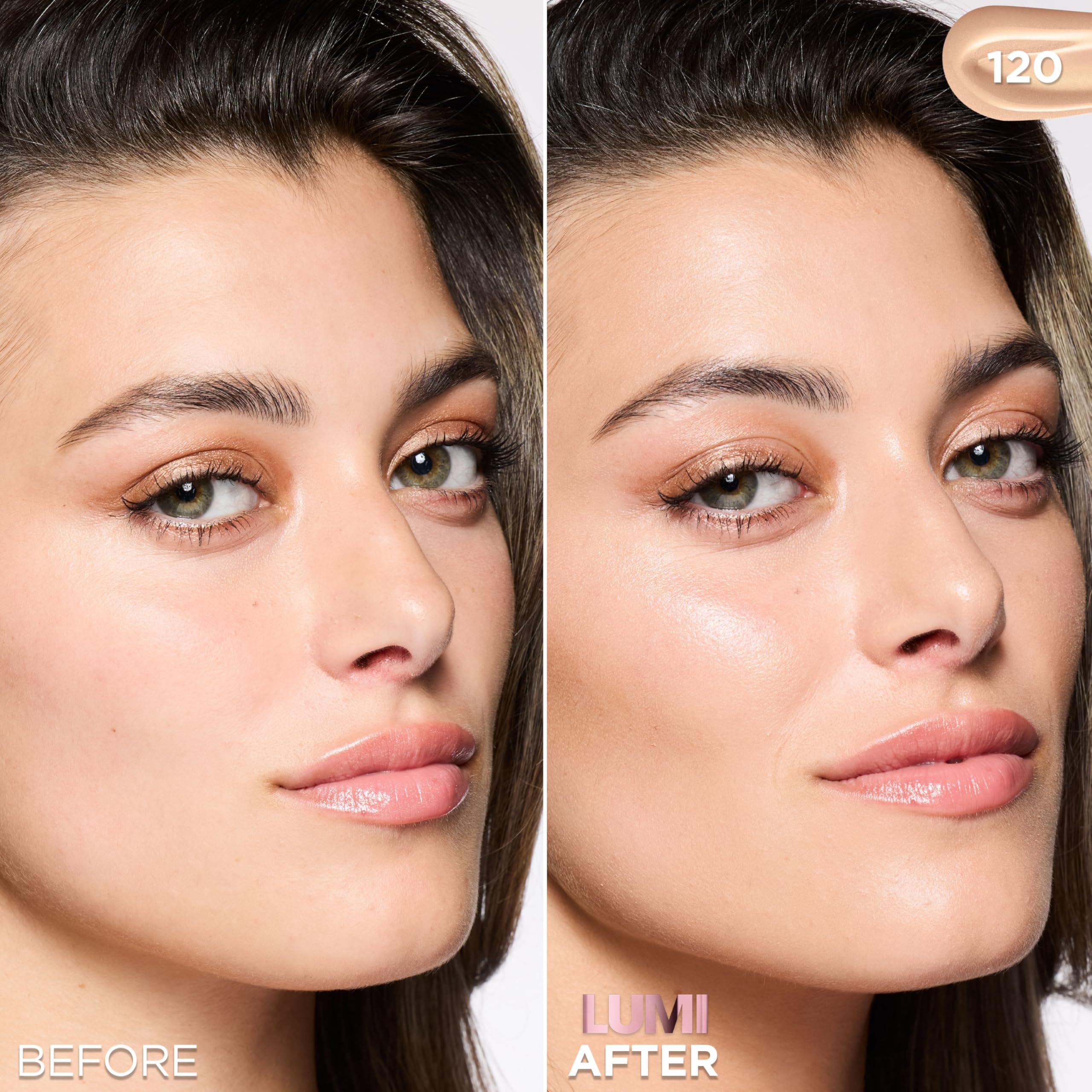 L’Oréal Paris Lumi Le Glow Tint textura ligera en base agua facilita difuminado perfecto.