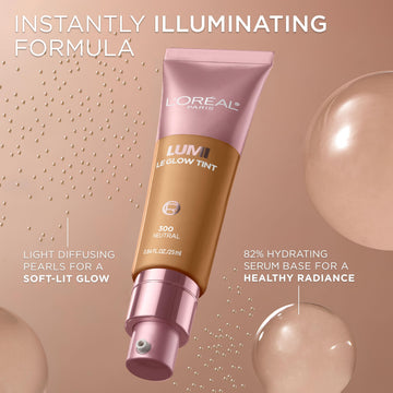 L'Oreal Paris Lumi Le Glow Tint: aplicarlo ligero crea un acabado luminoso