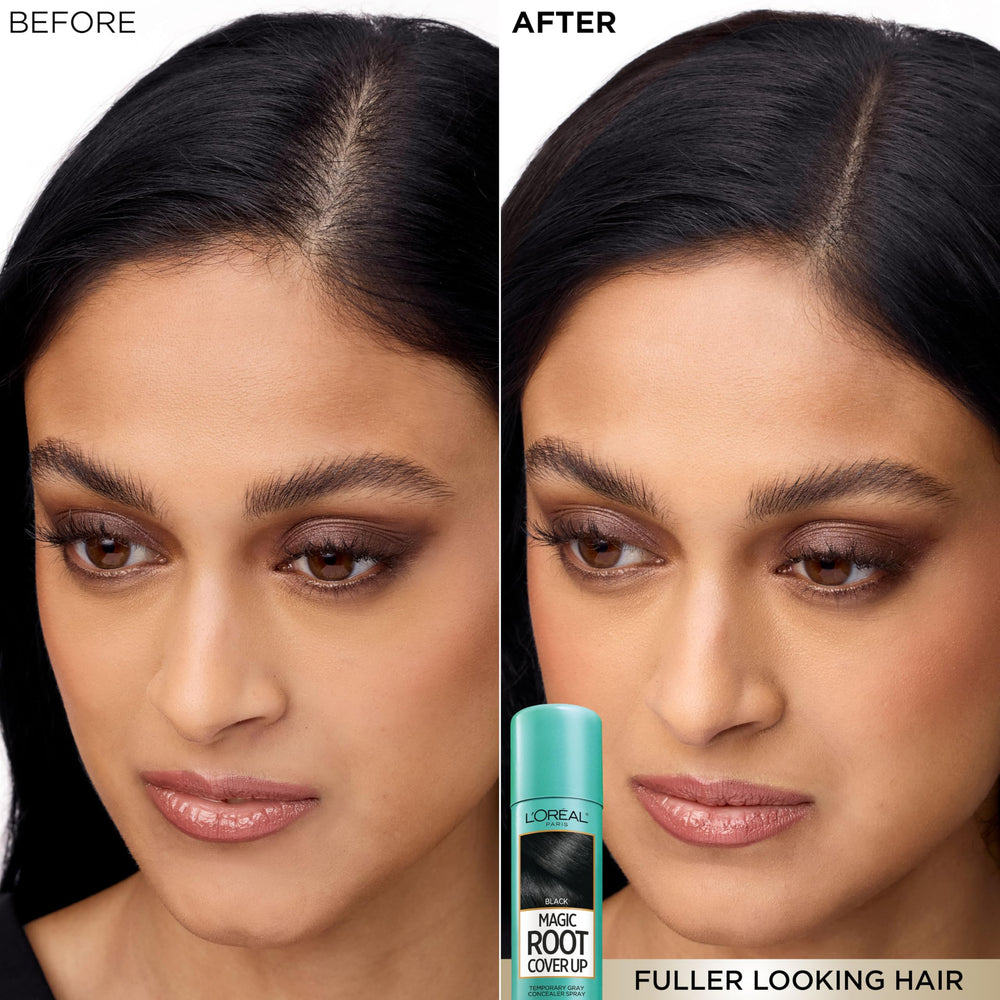 L'Oreal Paris Magic Root Cover Up dura hasta el proximo lavado.