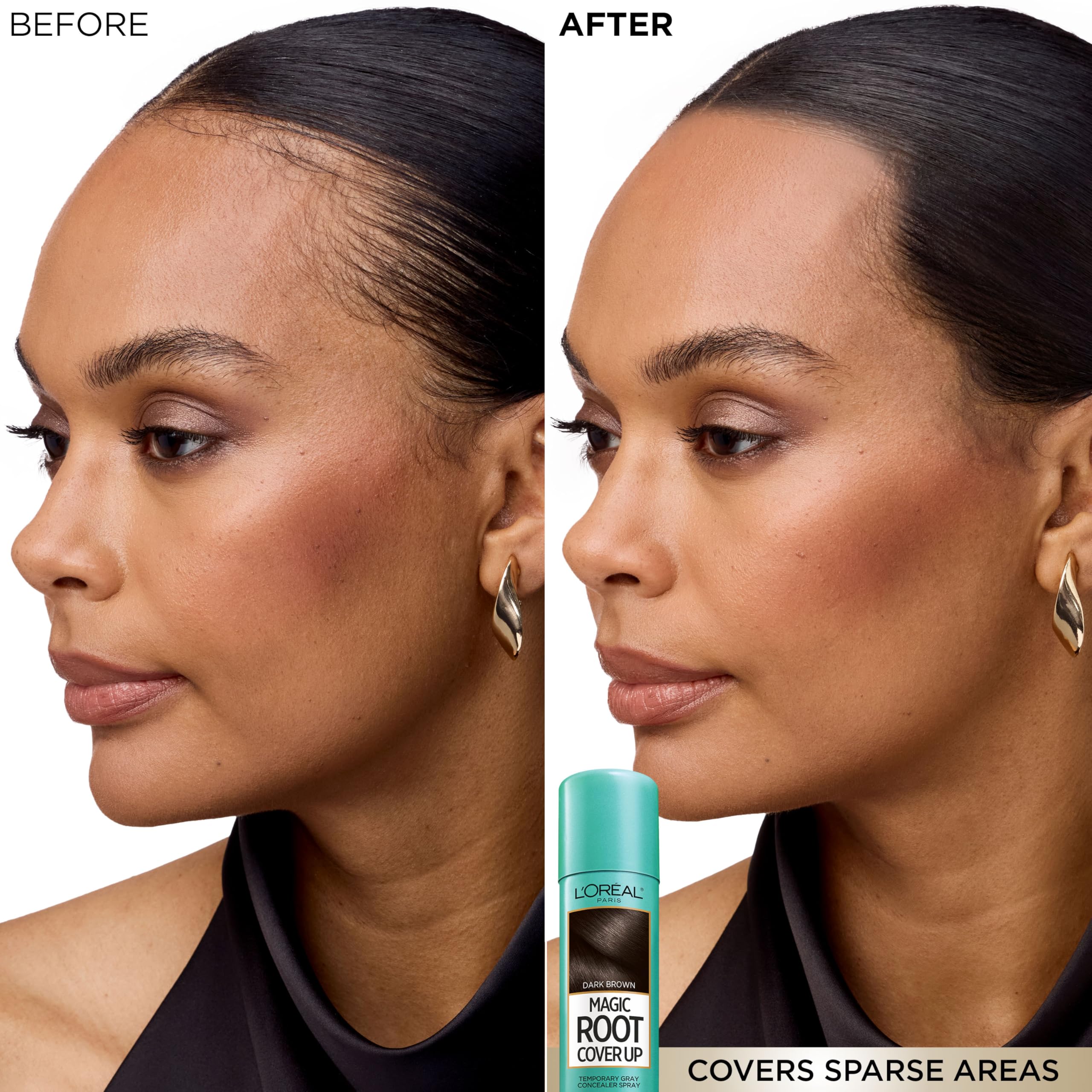 L'Oreal Paris Magic Root Cover Up para diferentes texturas capilares.