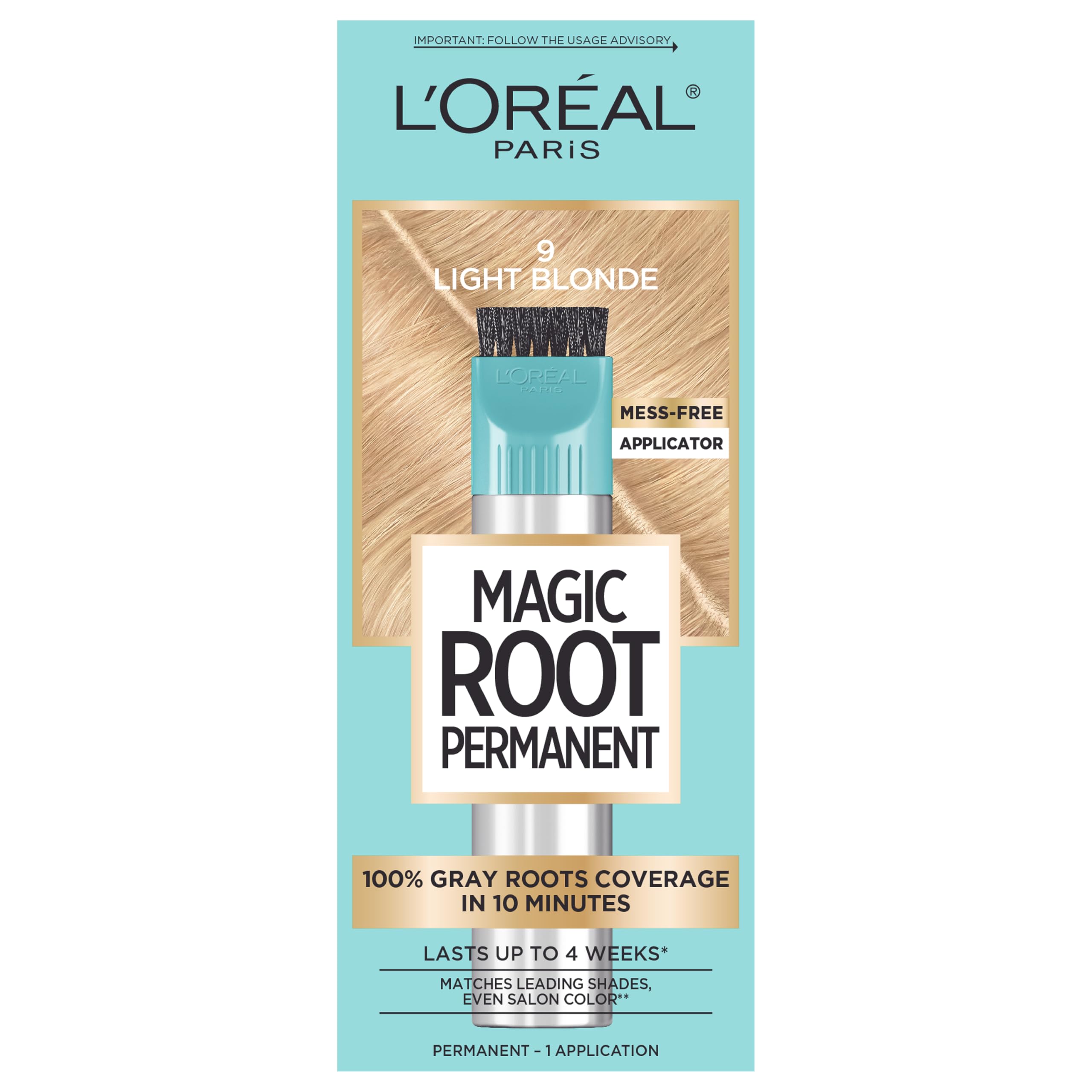 Kit de 10 minutos de L’Oréal Paris Magic Root Rescue para cubrir canas rápidamente.