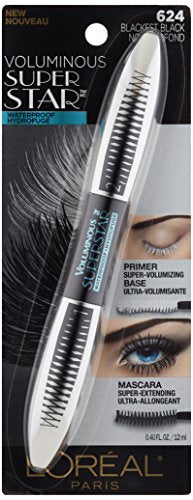 L’Oréal Paris Mascara Extensora Superstar: fórmula con fibras para alargar y definir.
