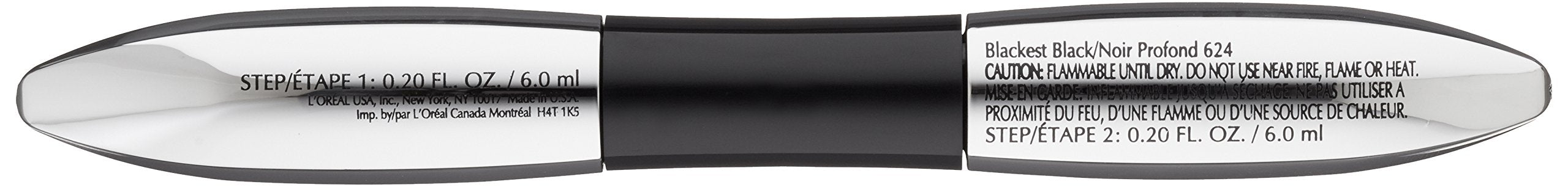 L’Oréal Paris Mascara Resistente al Agua: acabado duradero y a prueba de manchas.