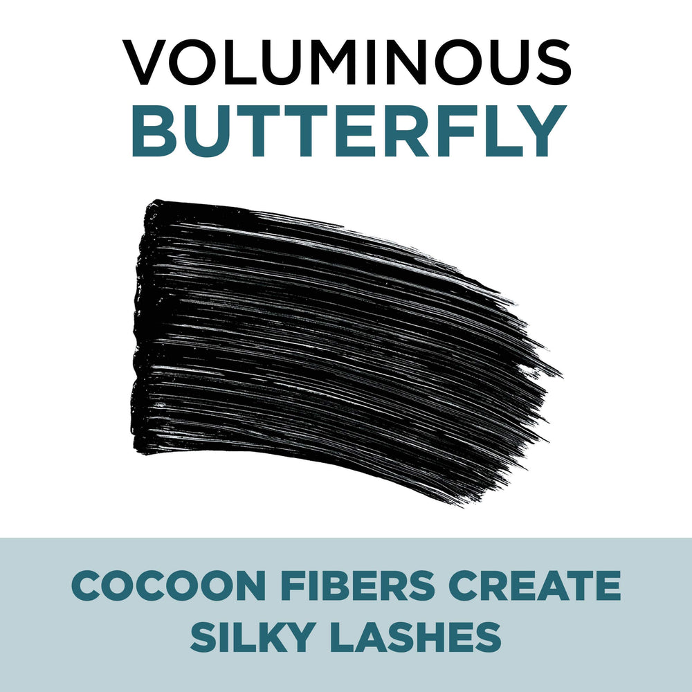 Voluminous Mariposa: extensión de cada pestaña para efecto abanico