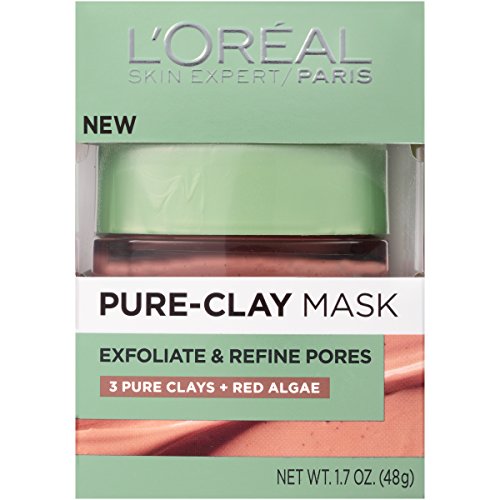 L'Oreal Paris Mascarilla arcilla pura textura lujosa para piel refinada