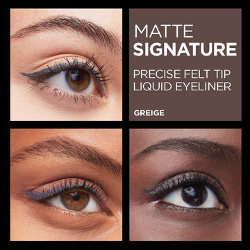 Lápiz de Matte Signature, color mate intenso para looks dramáticos.