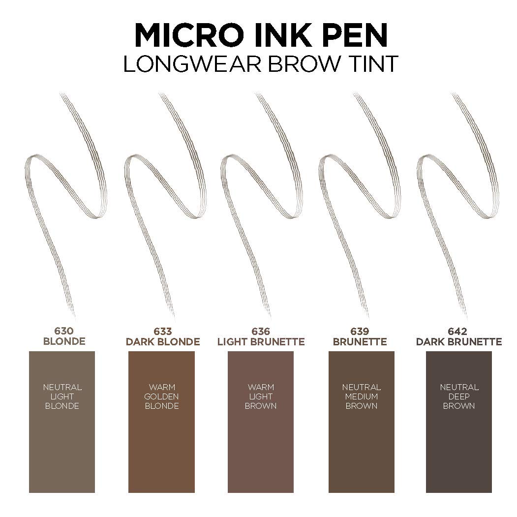 L'Oréal Paris Micro Ink Pen Brow Stylist dura hasta 48 horas según pruebas.