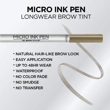 L’Oréal Paris Micro Ink Pen dura hasta 48 horas con color estable.