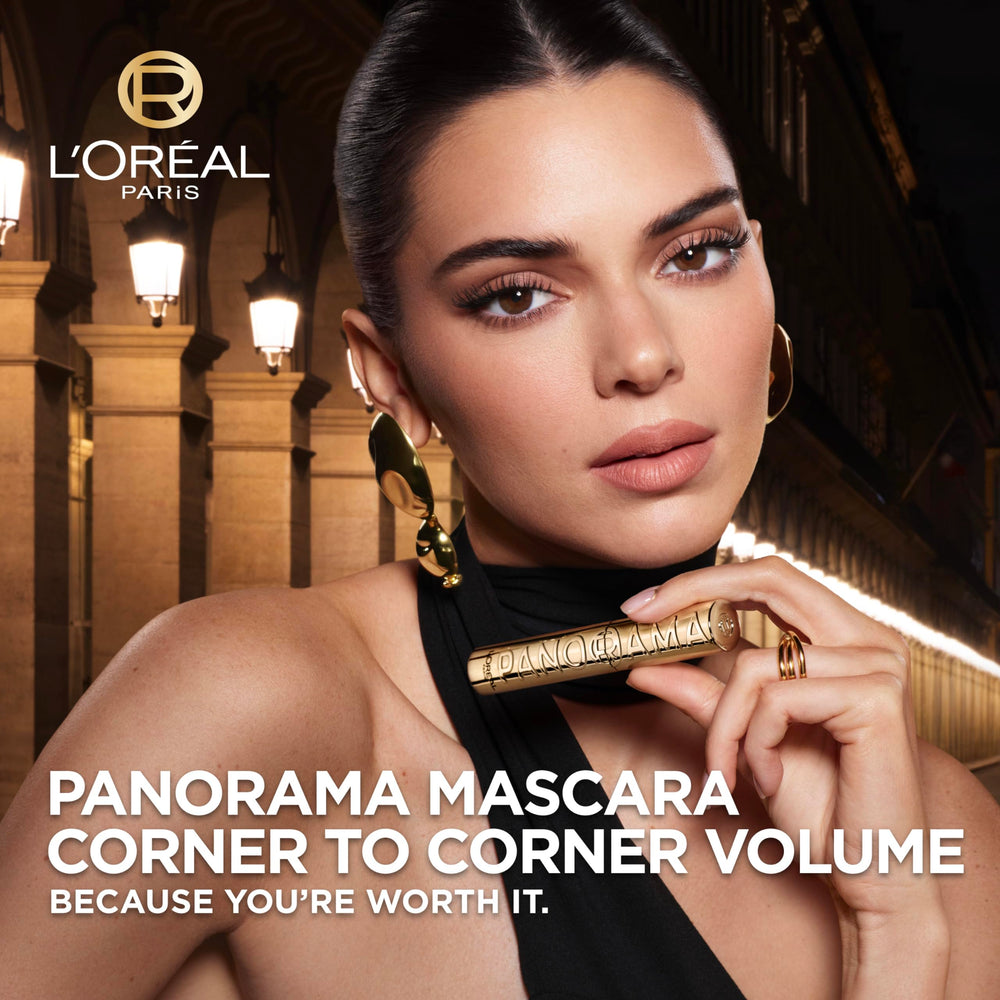 L’Oréal Paris Panorama Mascara: alargamiento suave y efecto abanico para mayor tamaño visual.