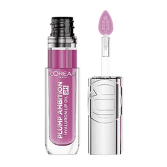 L'Oreal Paris Plump Ambition: aceite labial cambia color para tono único.