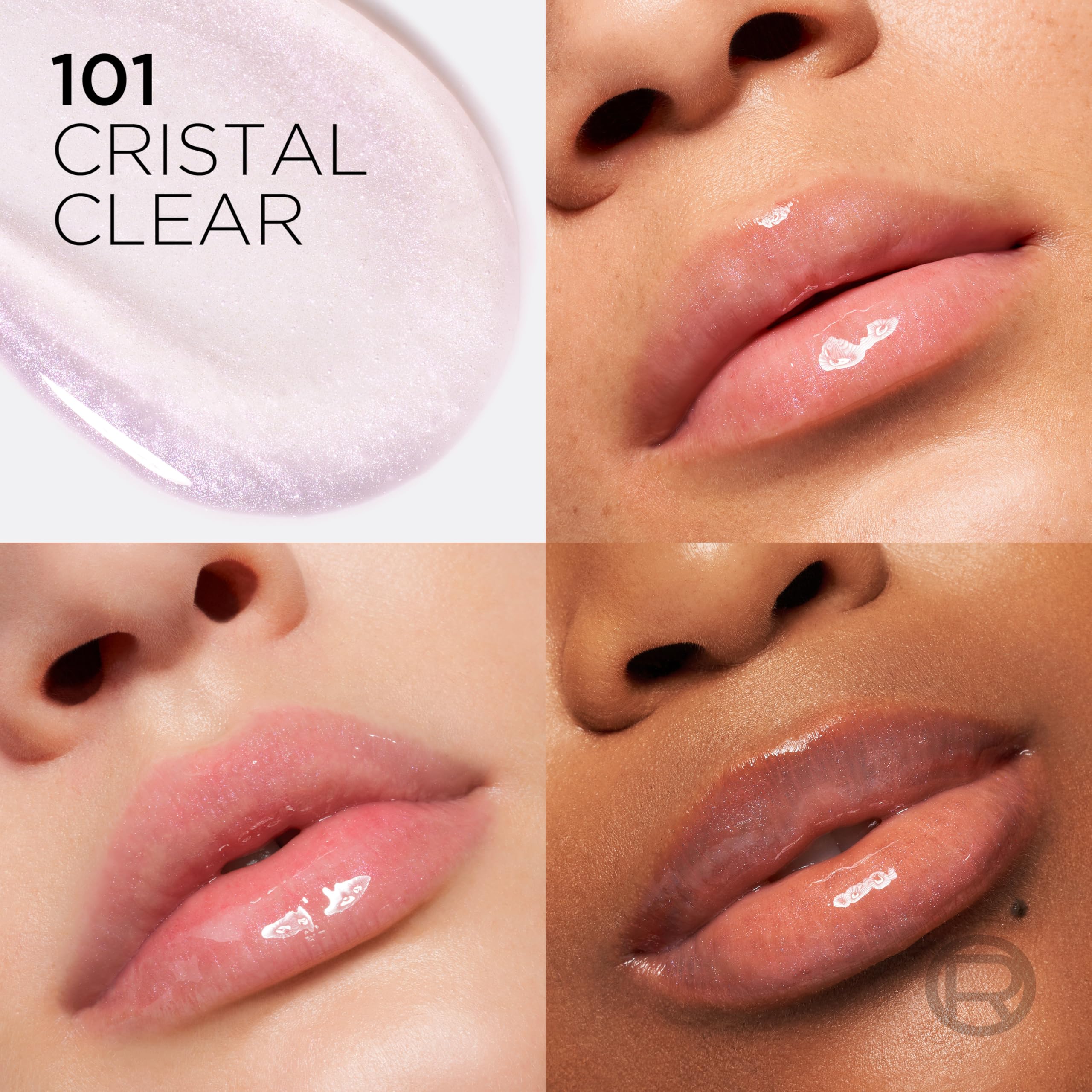 L'Oreal Paris Plump Ambition aceite labial aplicador cojin ofrece aplicación suave