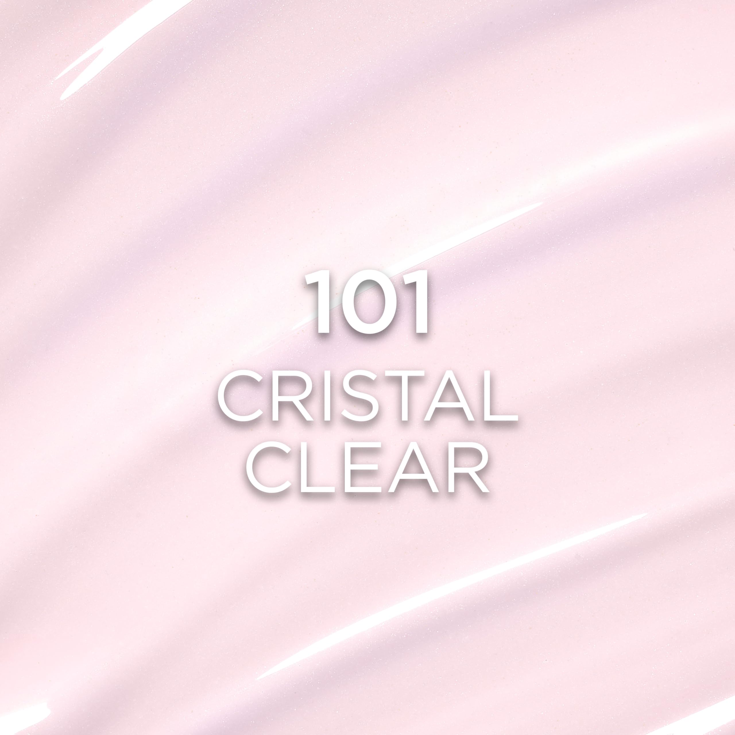 L'Oreal Paris Plump Ambition aceite labial muestra muestra en labios para tono translúcido