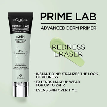 Niacinamida, ingrediente clave de L’Oréal Paris Prime Lab para tono uniforme.