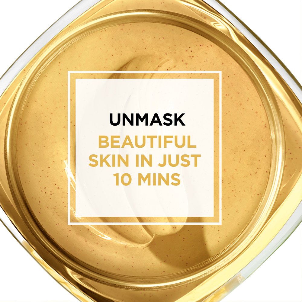 L'Oreal Paris Pure Clay con Yuzu, limpieza profunda que elimina impurezas visibles.
