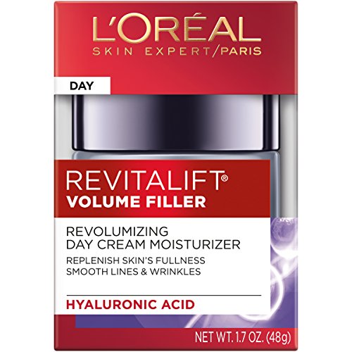 L’Oréal Paris Revita Lift Volume Filler, textura crema, suaviza la piel.