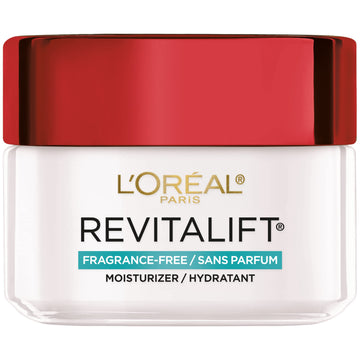 La crema Revitalift de L’Oréal Paris para rostro y cuello ofrece hidratación duradera.