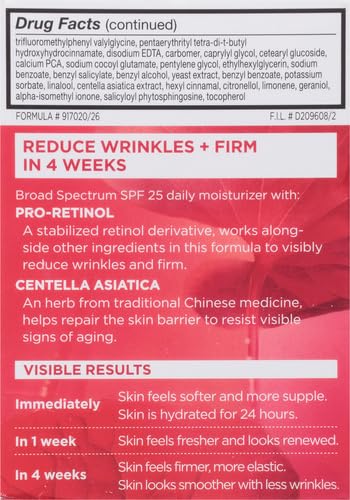 L’Oréal Paris Revitalift fórmula libre de parabenos para piel sensible.