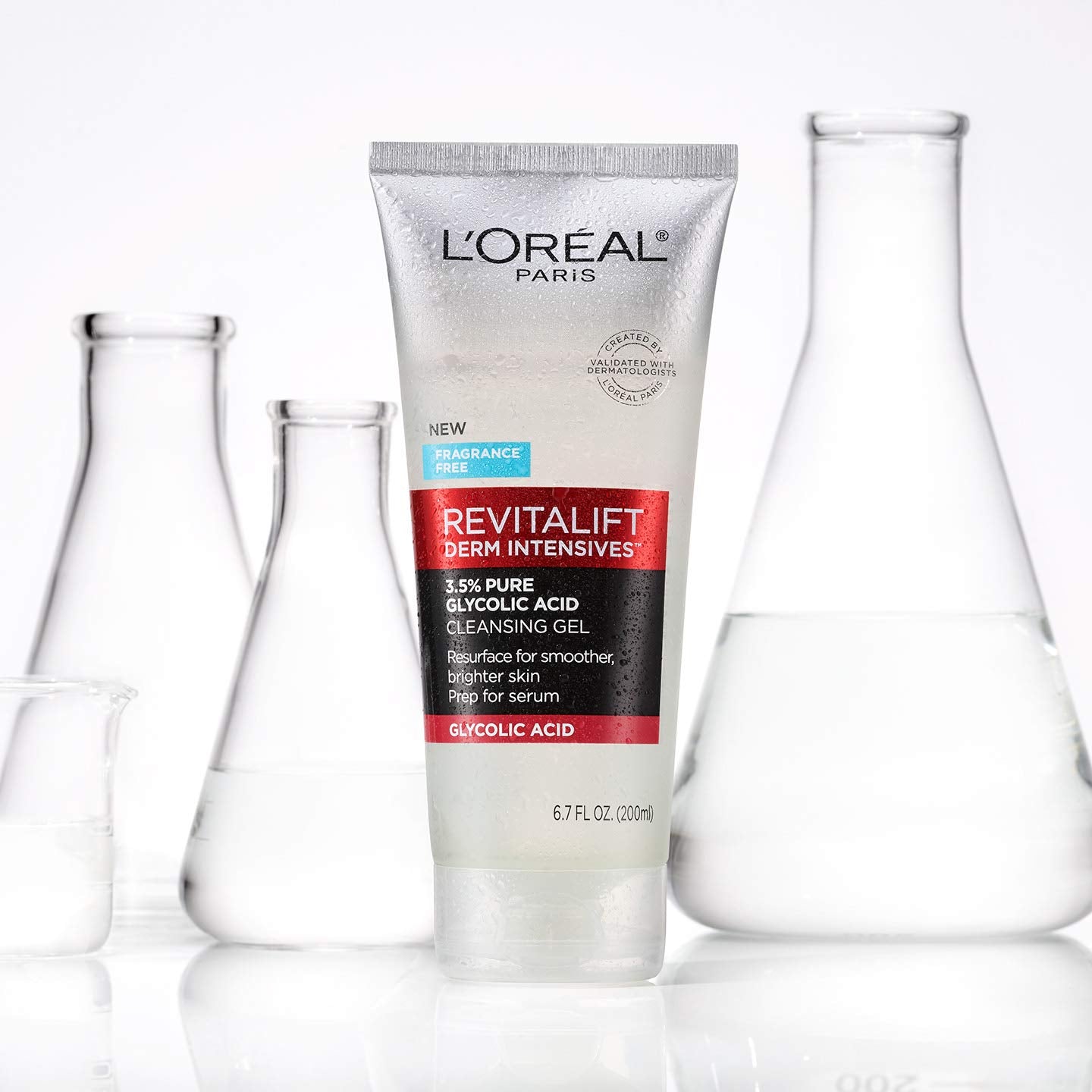 L'Oréal Paris Revitalift Gel, gel sin fragancia, poros refinados.