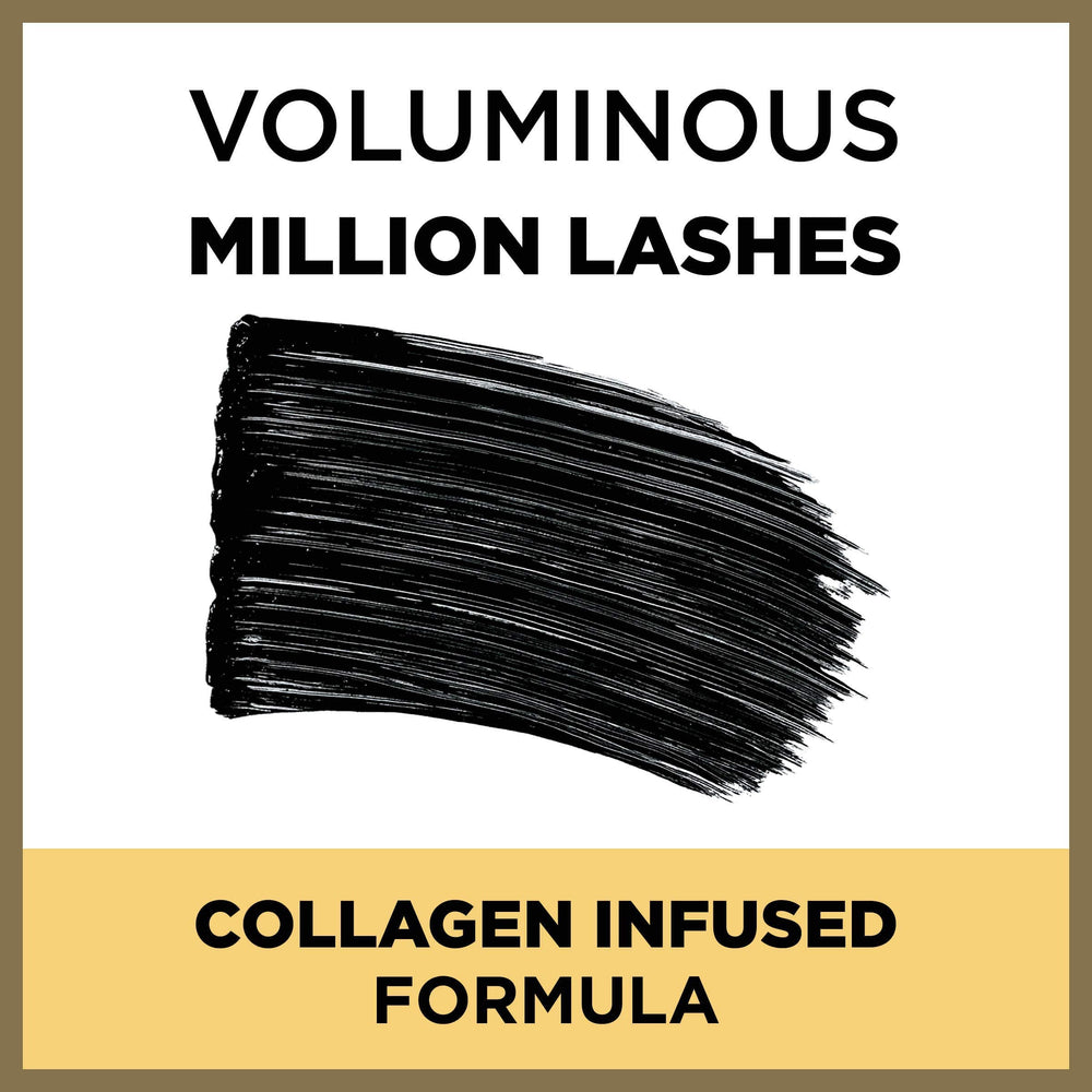 Rímel L’Oréal Paris Voluminous Million Lashes, volumen intenso sin grumos